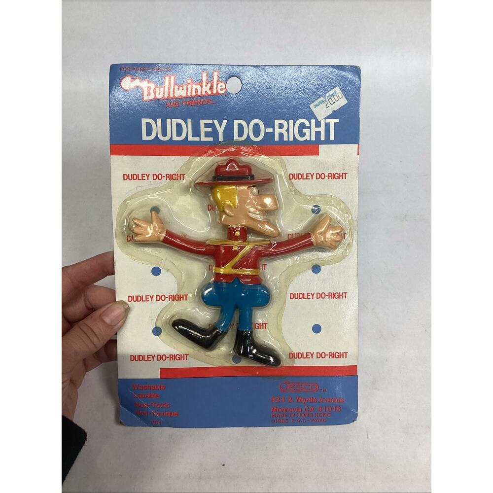 1985 Jesco Dudley Do-Right Fun Flex Figure - NOS
